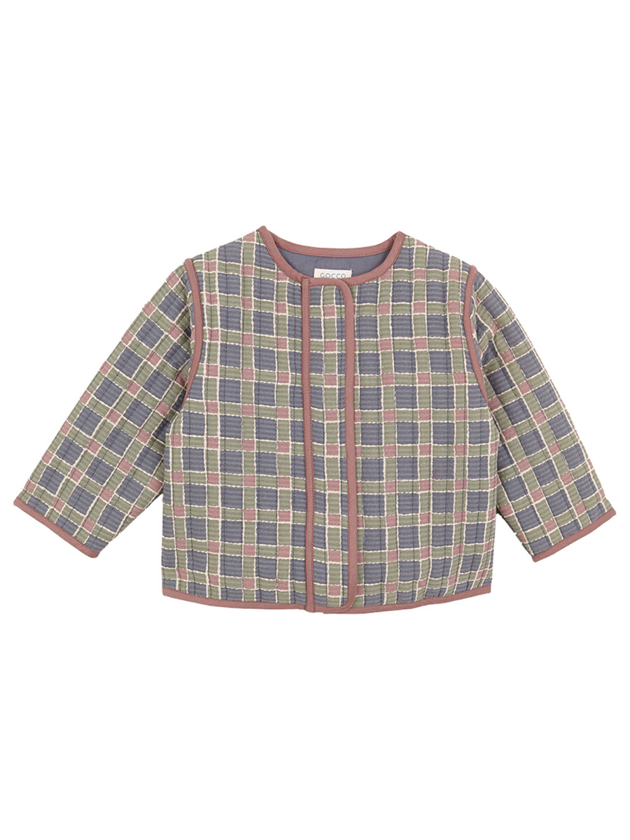 Chaqueta Acolchada Azul Pato