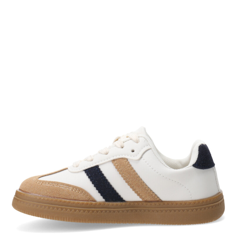 Championes de Niño Croco Kids NICANOR acordonado Beige