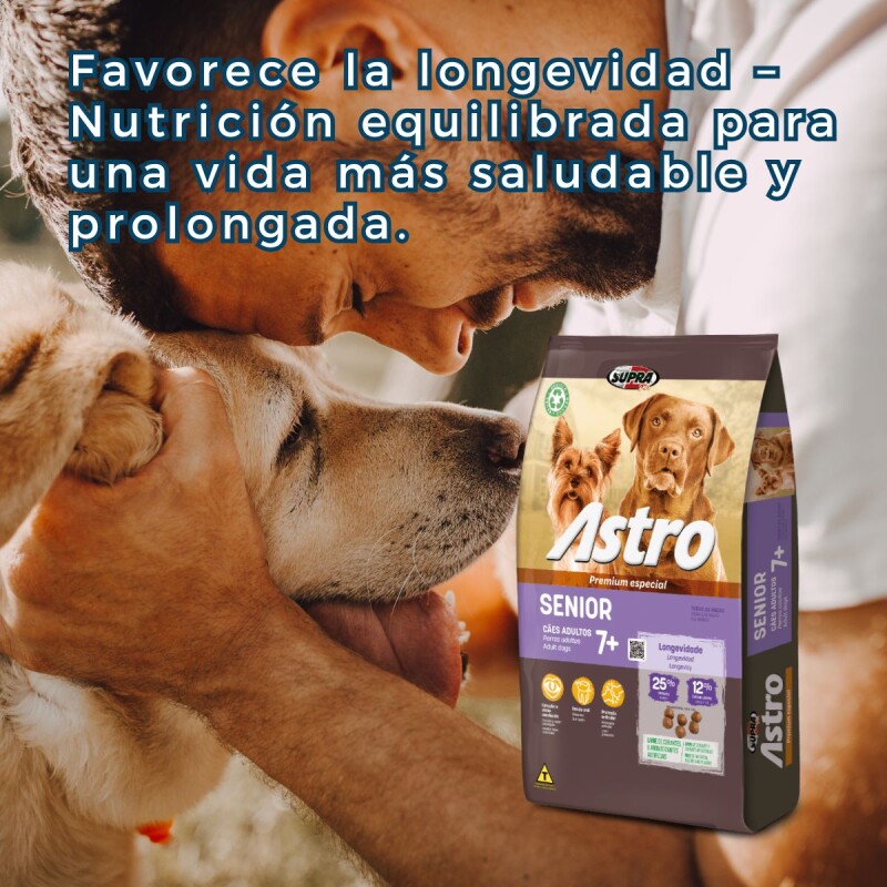 ASTRO PERROS SENIOR 7 KG ASTRO PERROS SENIOR 7 KG