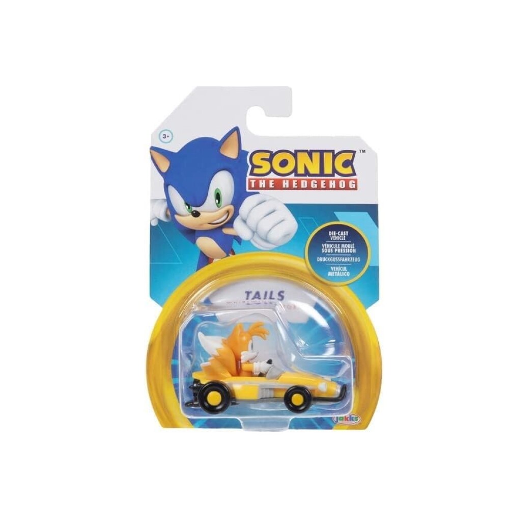 Sonic – Autos Metálicos 1:64 Coleccionables Wave 3 SONIC 1:64 DIE-CAST VEHICLES ASST. - WAVE 3