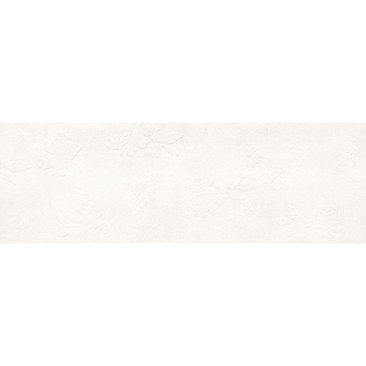 Revestimiento Decorado Blanco Mate Rustico 40X120 Mate Rectificado 