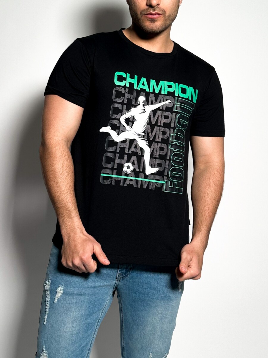 Remera Jules - Negro 