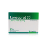 LANZOPRAL 30 MG. CJ X 30 CÁPS. única