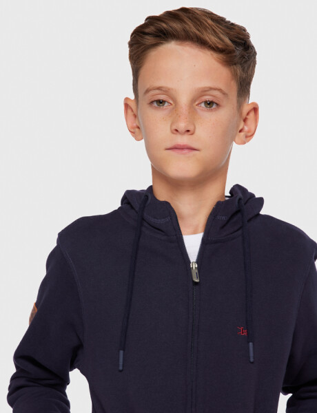CAMPERA DE ALGODÓN Azul