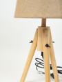 Lampara De Mesa Henderson Beige