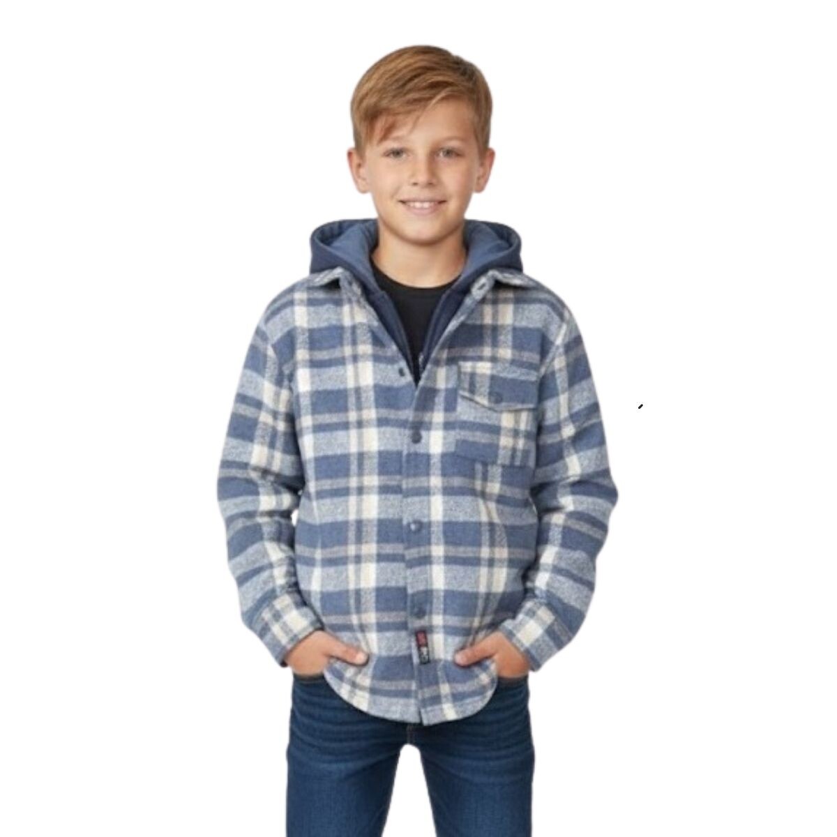 SOBRECAMISA 6/18 - CELESTE 