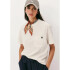CAMISETA MM FEM BEGE MESCLA