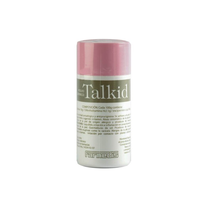 TALKID POLVO FRASCO X 50 GR. única