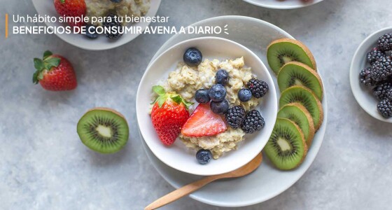 Un hábito simple para tu bienestar, beneficios de consumir avena a diario