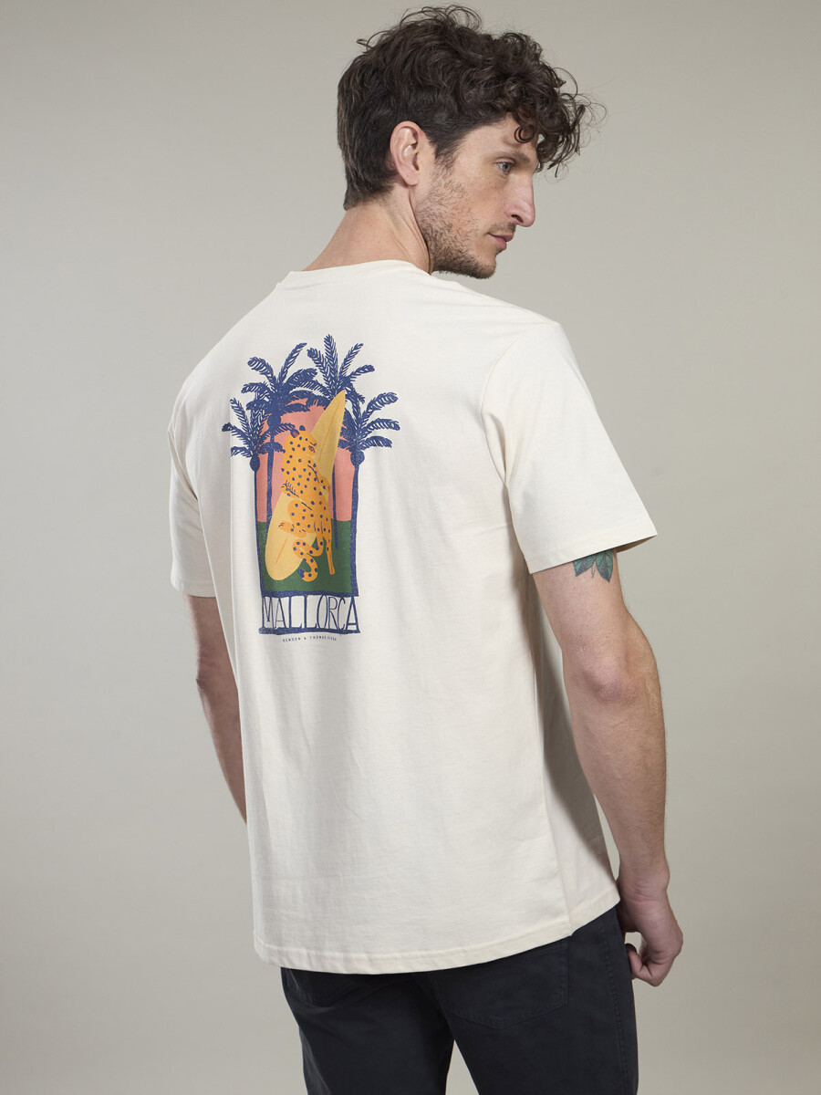 T-SHIRT MALLORCA - CREMA 