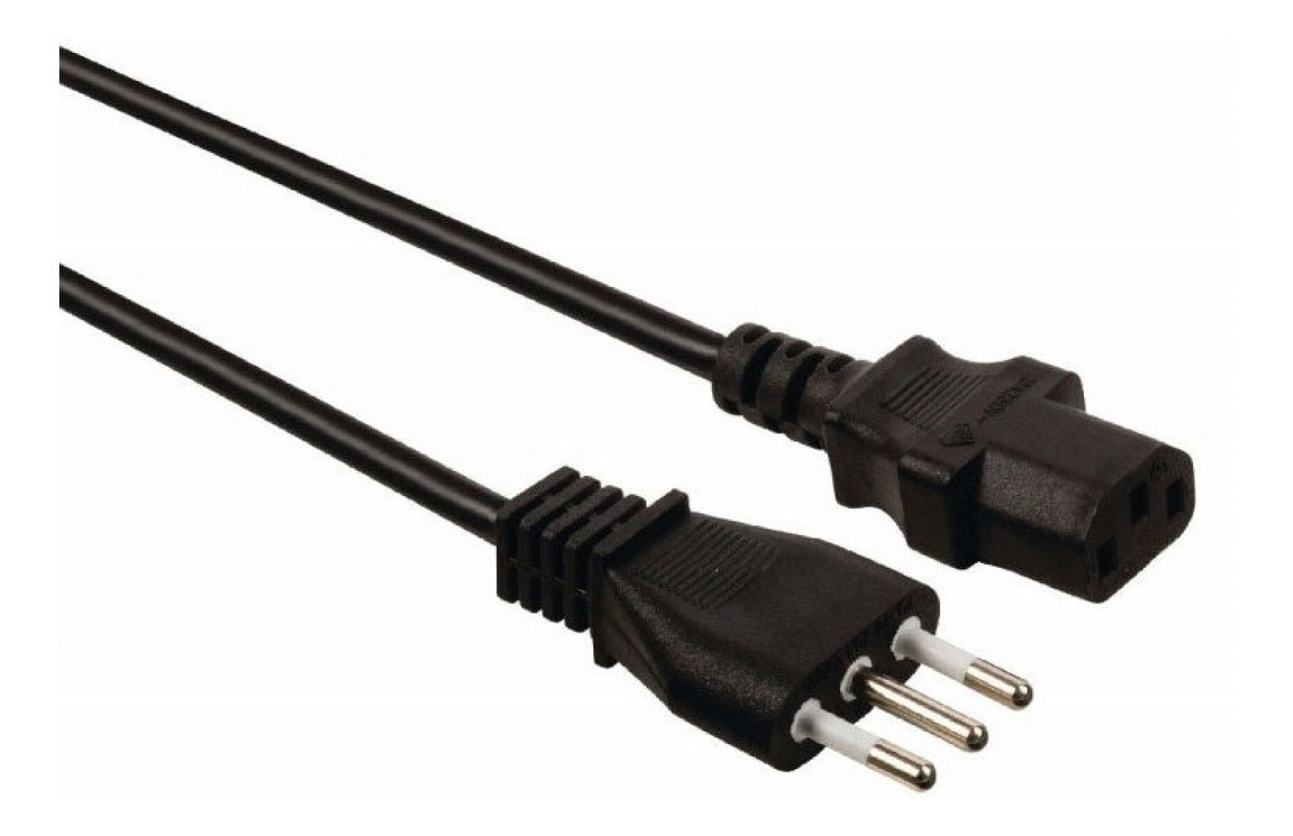 Cable de Poder para fuente IEC 60320 C13 a 3 Línea de 1.5 Metros 