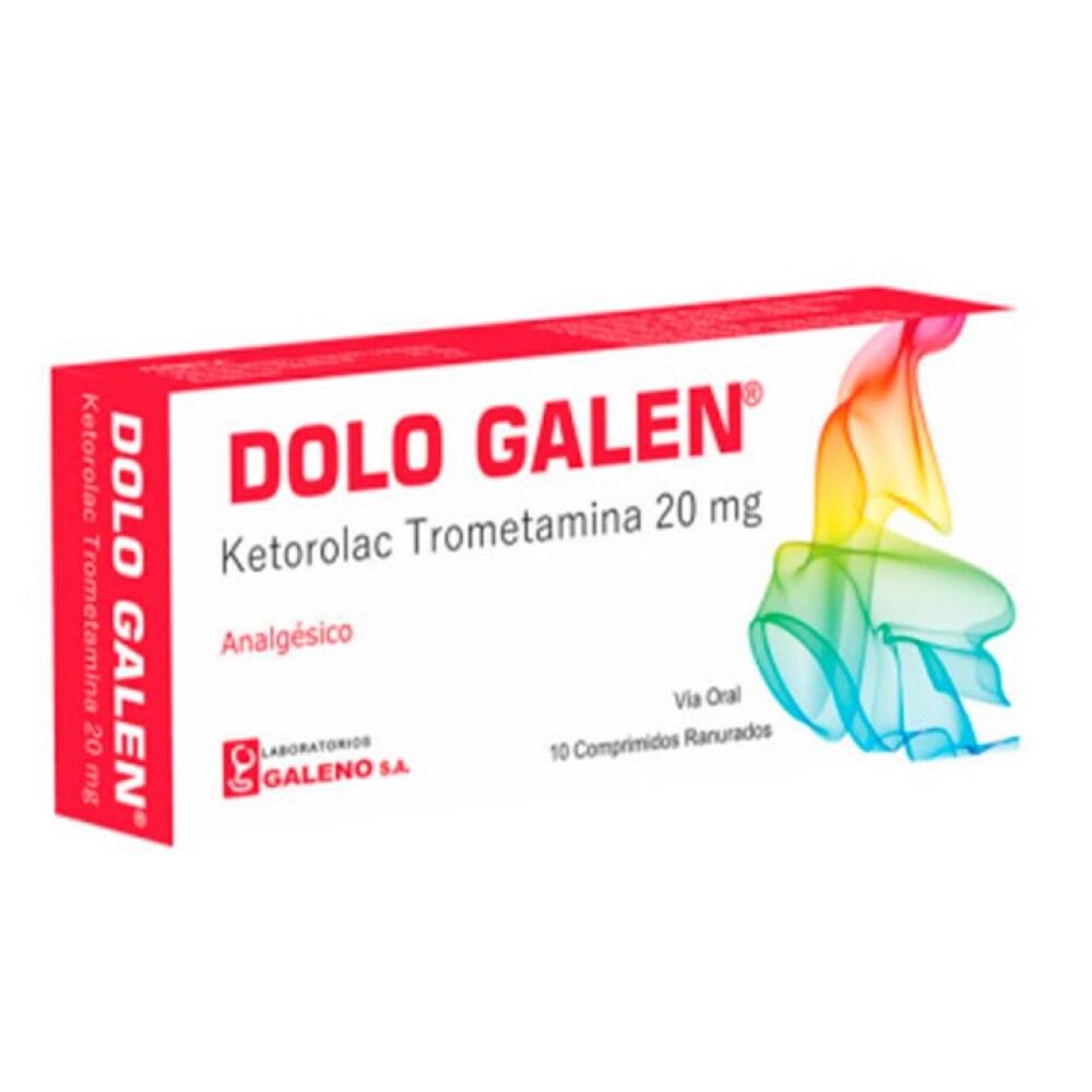 DOLO GALEN 20 MG. CJ X 10 COMPRIMIDOS única