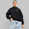 Suede Hoodie Black
