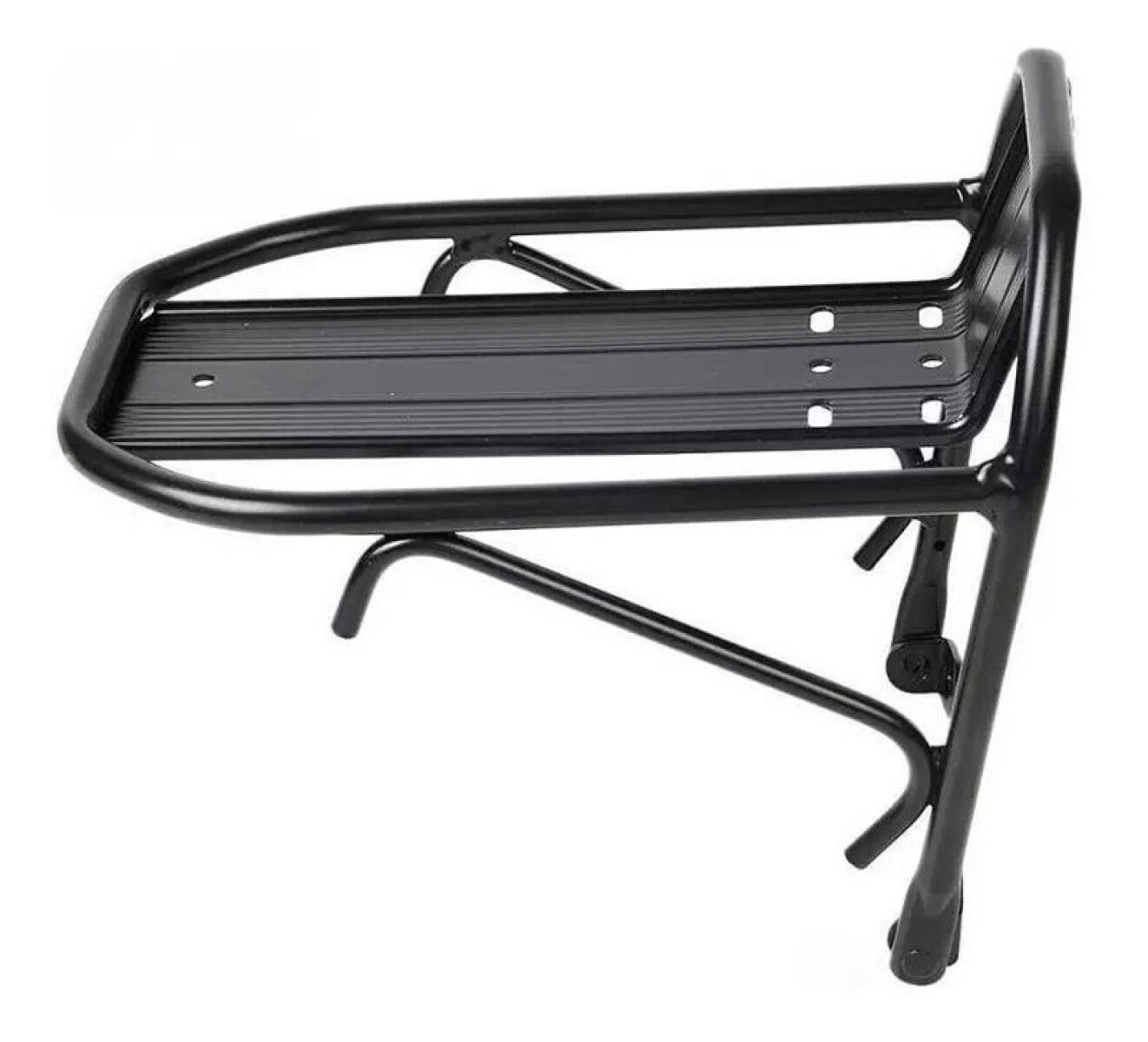 Parrilla Bicicleta Portaequipaje Aluminio Viaje Equipaje - Negro 