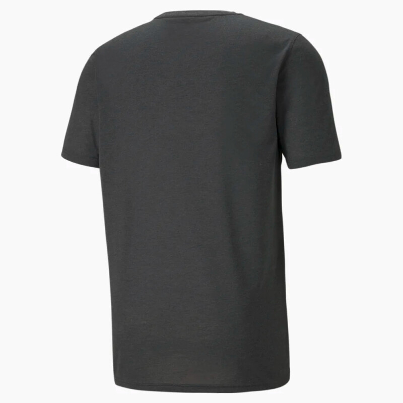 Remera Performance Heather Tee de Hombre Negro