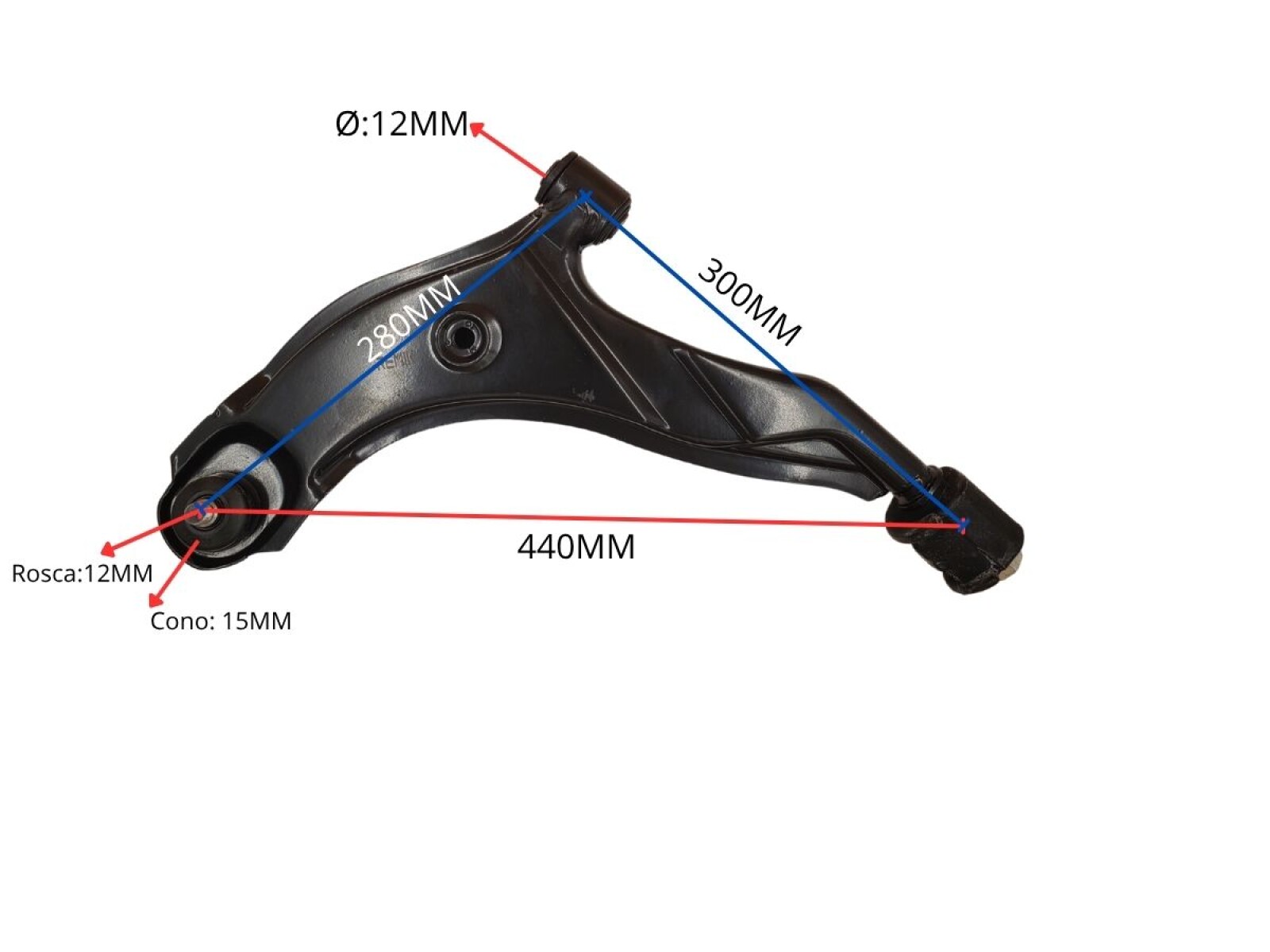 Parilla De Suspension Del Hyundai Accent, Jac J3 A137 94-25 Izq 