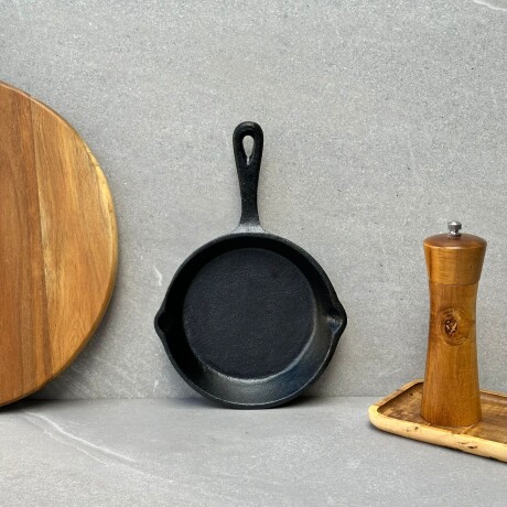 Sartén Parrillero de Hierro Fundido Ø16cm Sartén Parrillero de Hierro Fundido Ø16cm