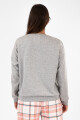 Sweater snoopy original cvc Gris melange