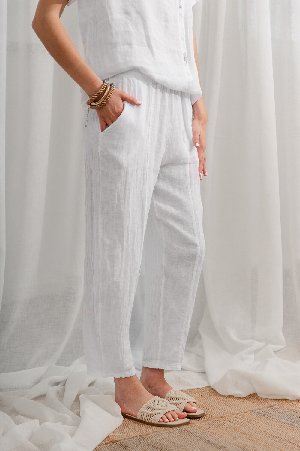 Pantalon Lucrezia Blanco