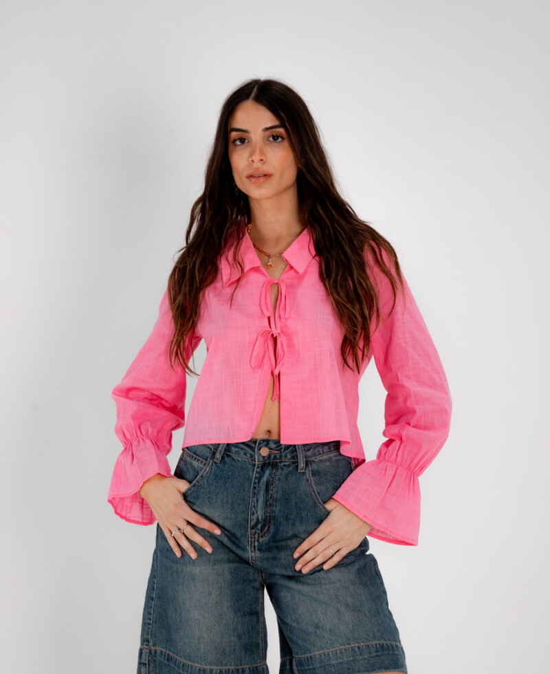 Camisa Julieta fucsia