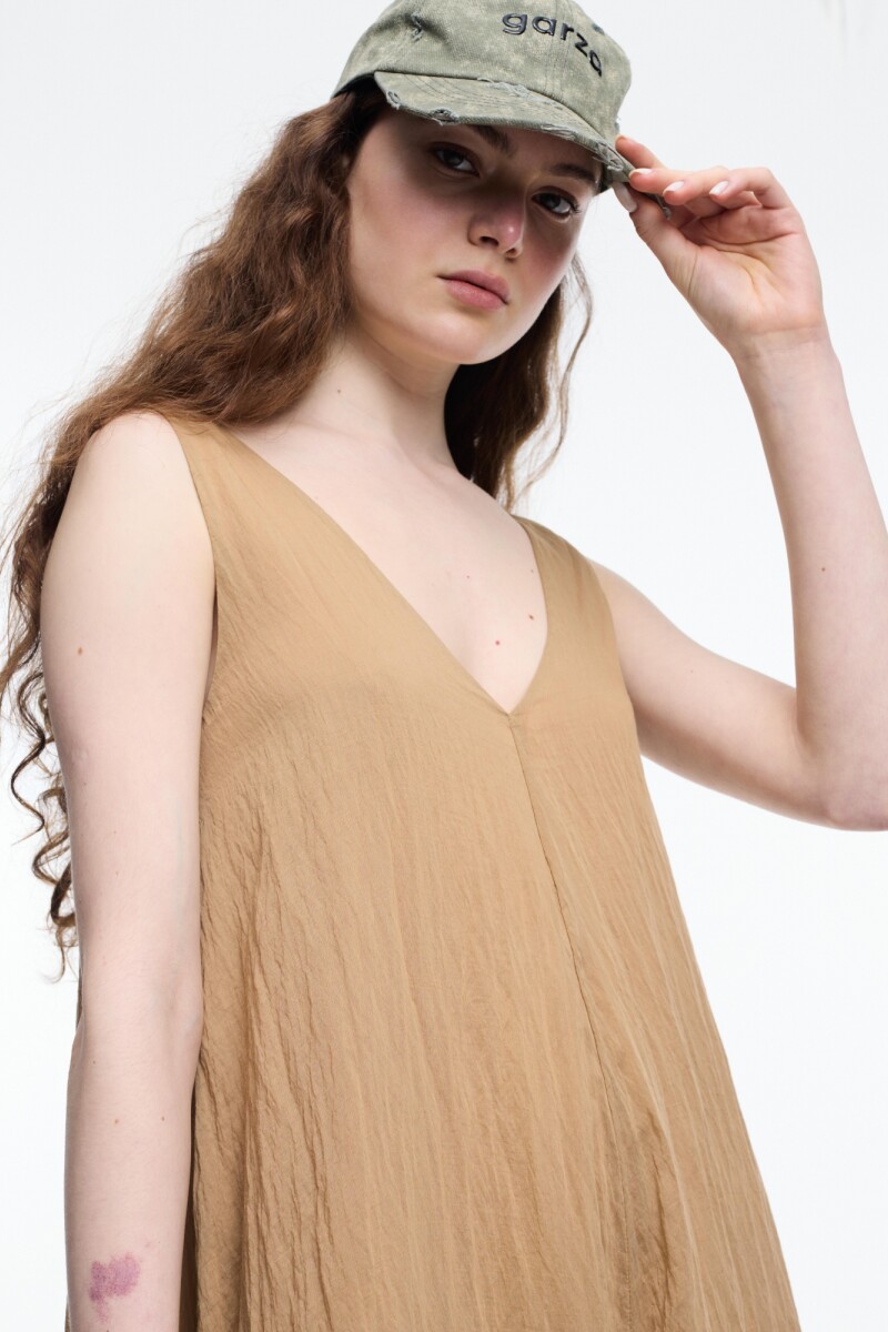 VEST ESC V DEGRADE Camel