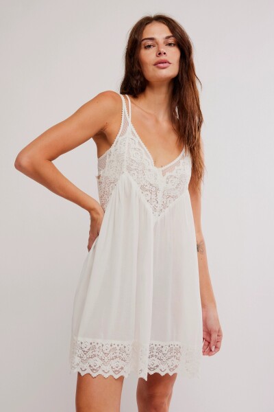 VESTIDO SLIP FIONA Marfil