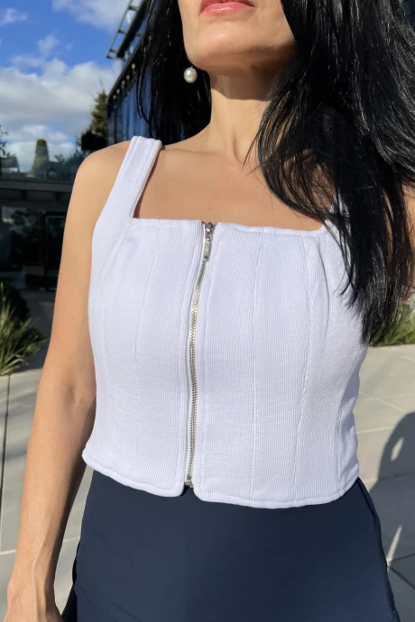 Blusa Cayetana Blanco