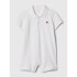 PIQUE POLO SHORTIE NEW OFF WHITE OPT1
