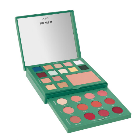Paleta de Sombras Pupa Pupart M Green Blue & Natural Shades Paleta de Sombras Pupa Pupart M Green Blue & Natural Shades