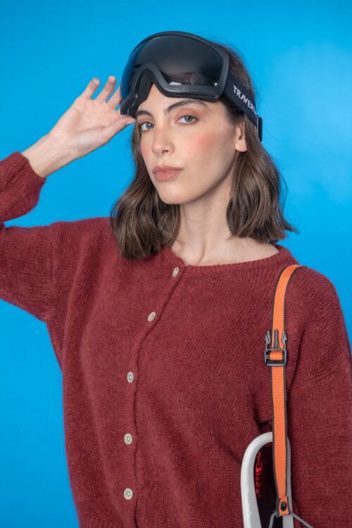 Cardigan Lenna Bordeaux