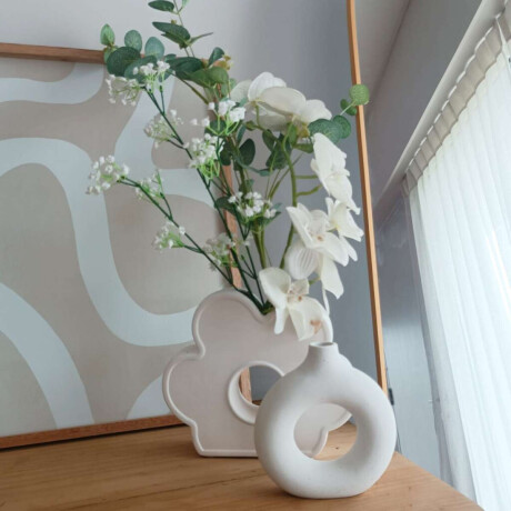 Florero Sara de cerámica grande Sc