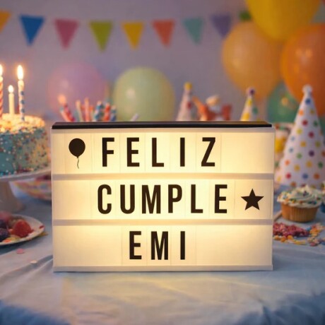 Pizarra luz LED 95 caractereres BLANCO