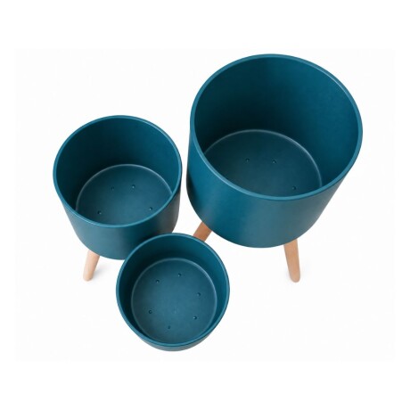Set de macetas Concret Verde