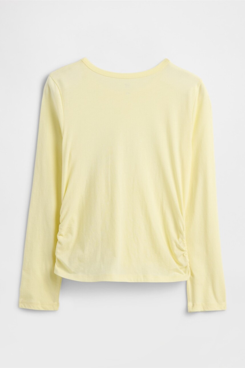 Remera Niña Yellow Glow 077
