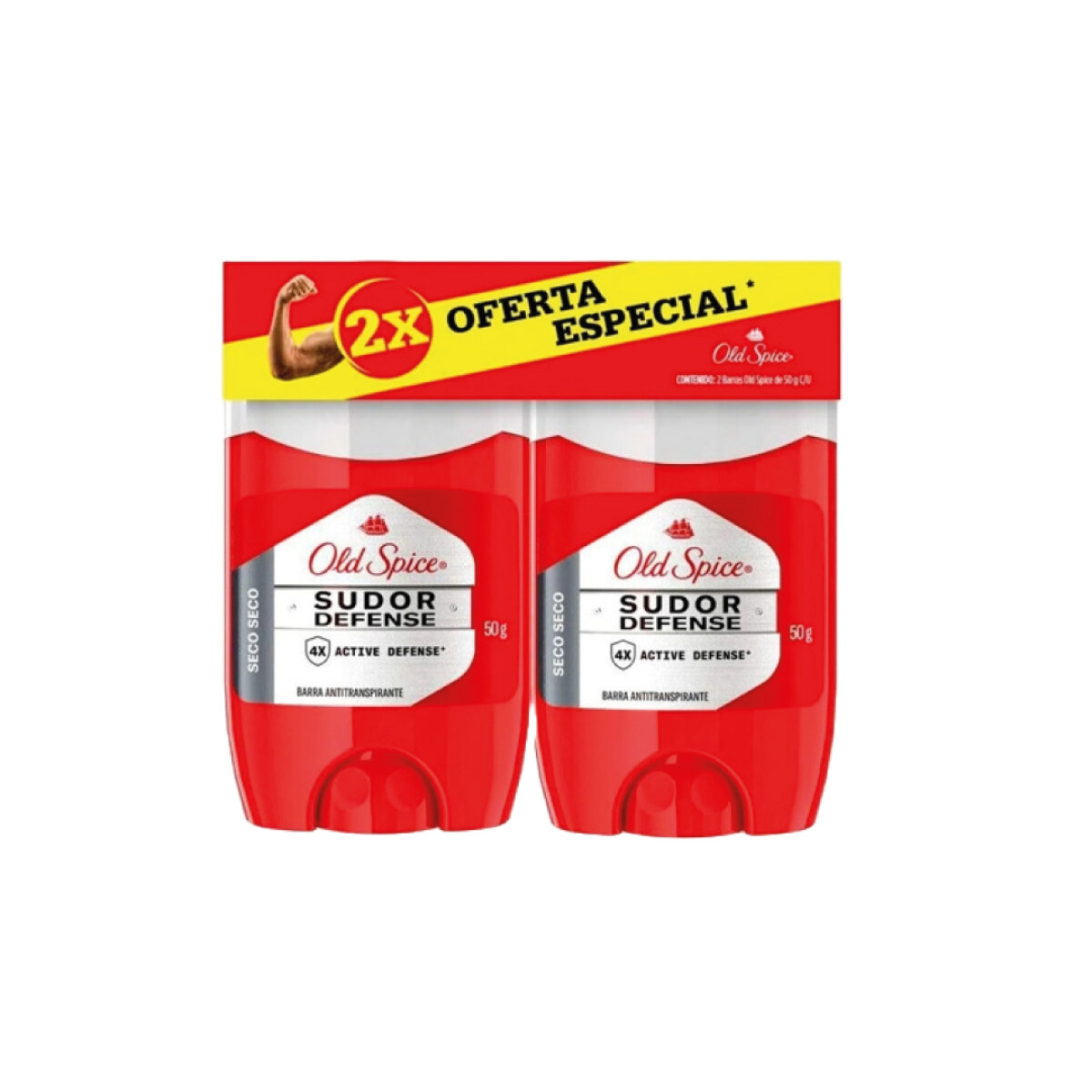 OLD SPICE BARRA PACK X 2 