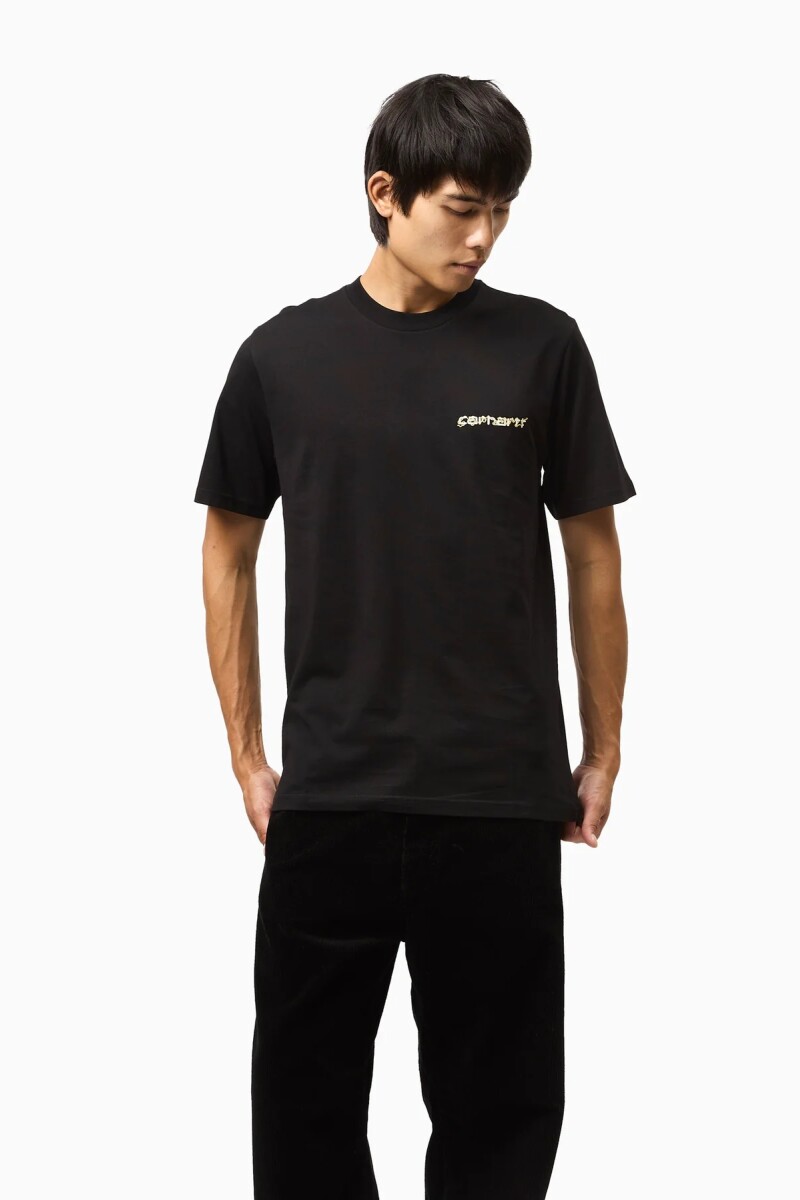 S/S NOODLE SOUP T-SHIRT Negro