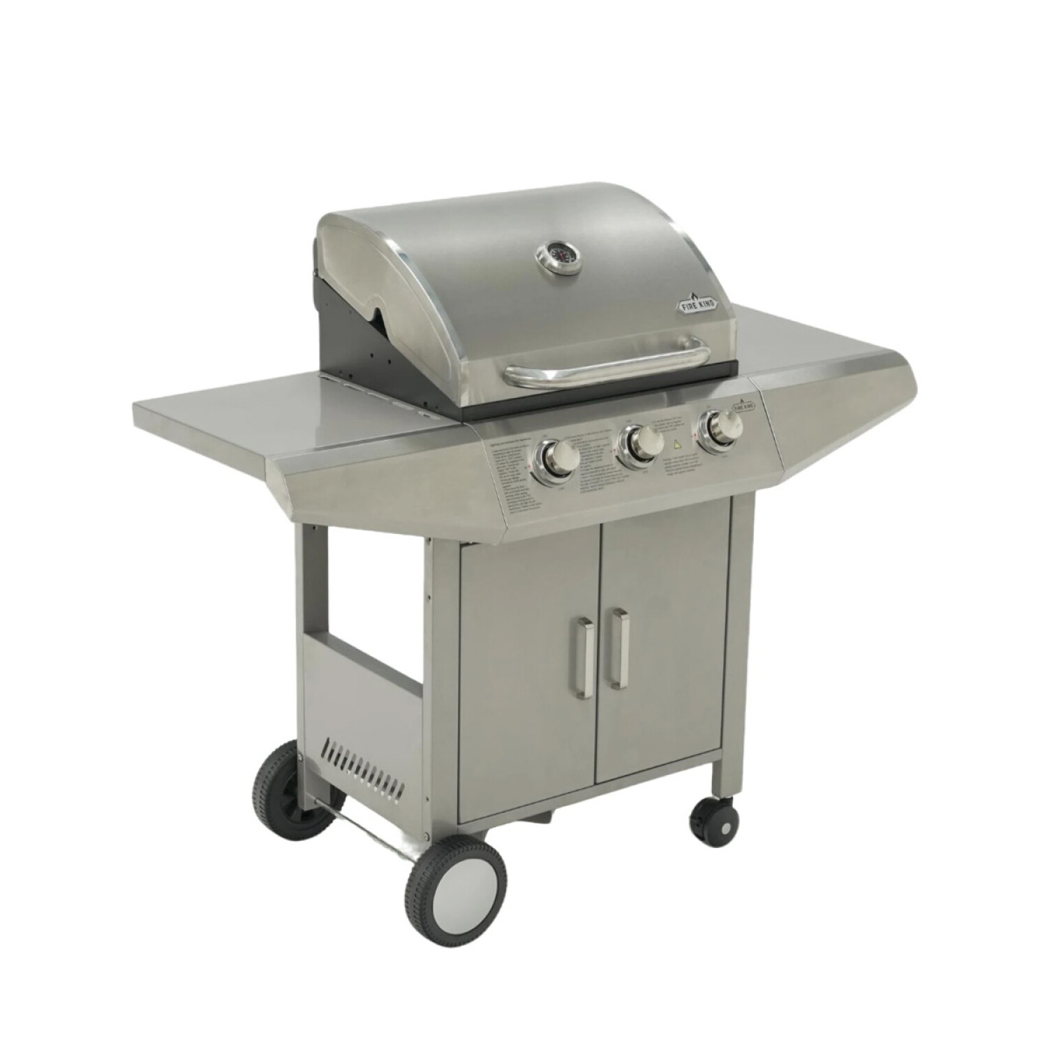 Parrilla Barbacoa a Gas Fire King Grill con Ruedas Modelo KYQl23 Tienda Soy Santander