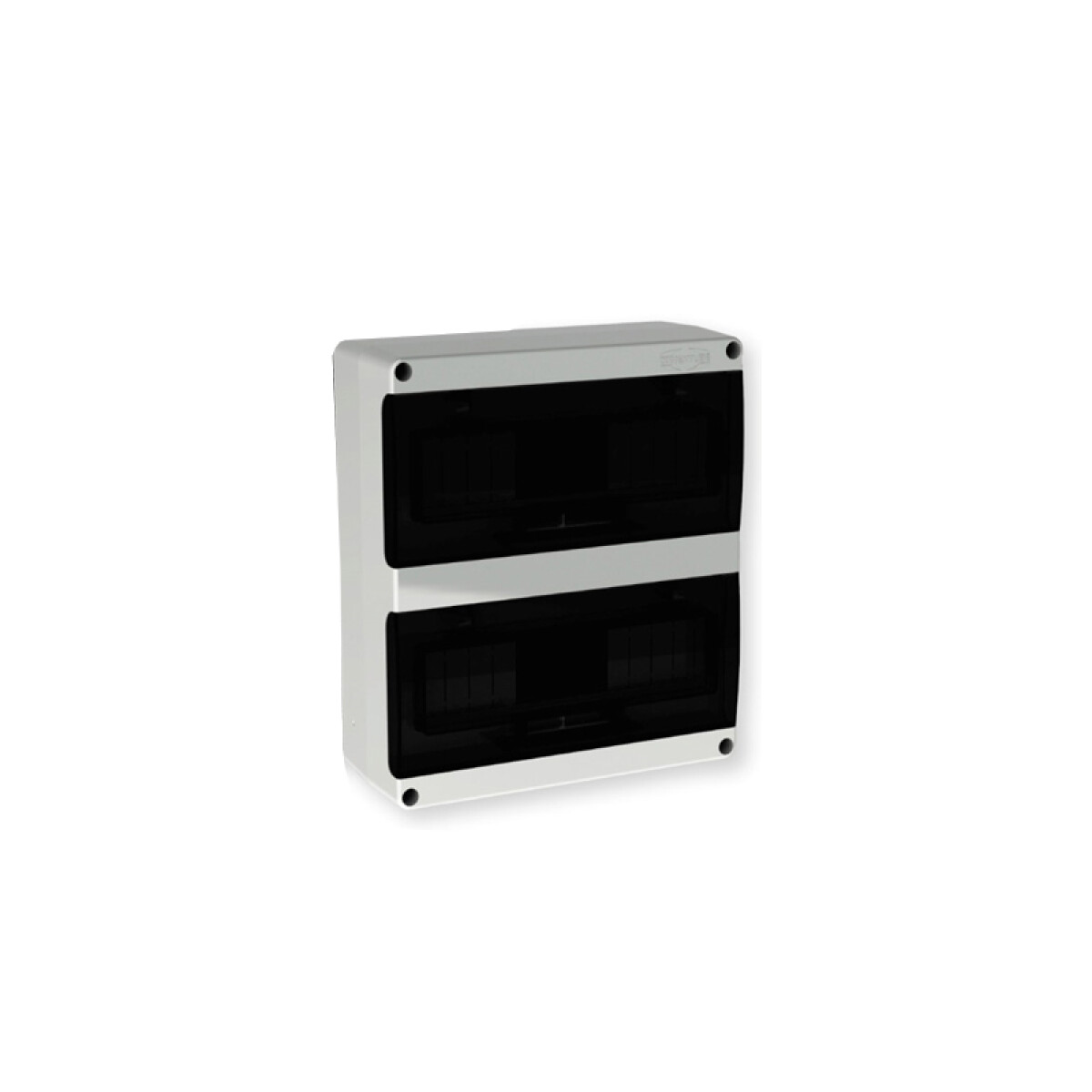 Tablero Luxury MAX riel DIN 24mod IP66 puerta fumé - CO7406 