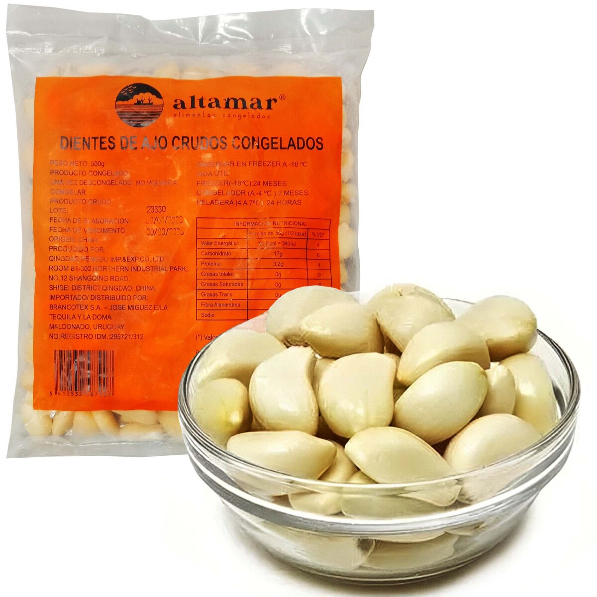 Dientes de Ajo 500Grs 