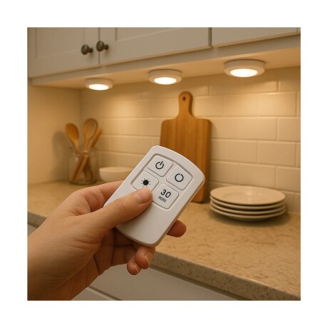 LUZ LED INALÁMBRICA CON CONTROL REMOTO 3W 001