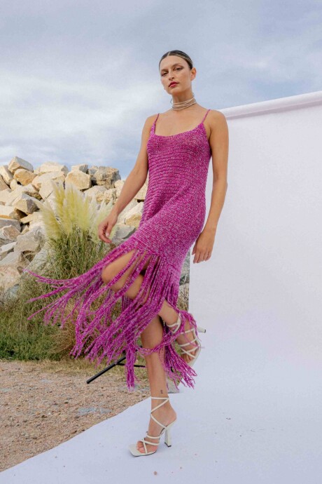 Vestido Campo Fucsia