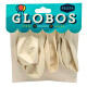 Globos X10 Tamaño R12 Blanco