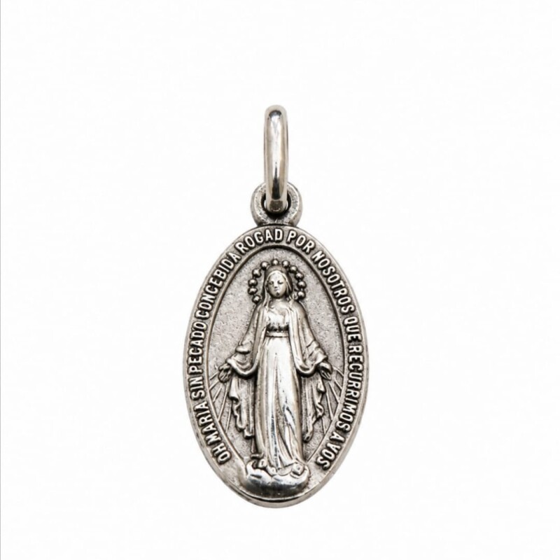 Medalla Virgen Milagrosa plata Medalla Virgen Milagrosa plata