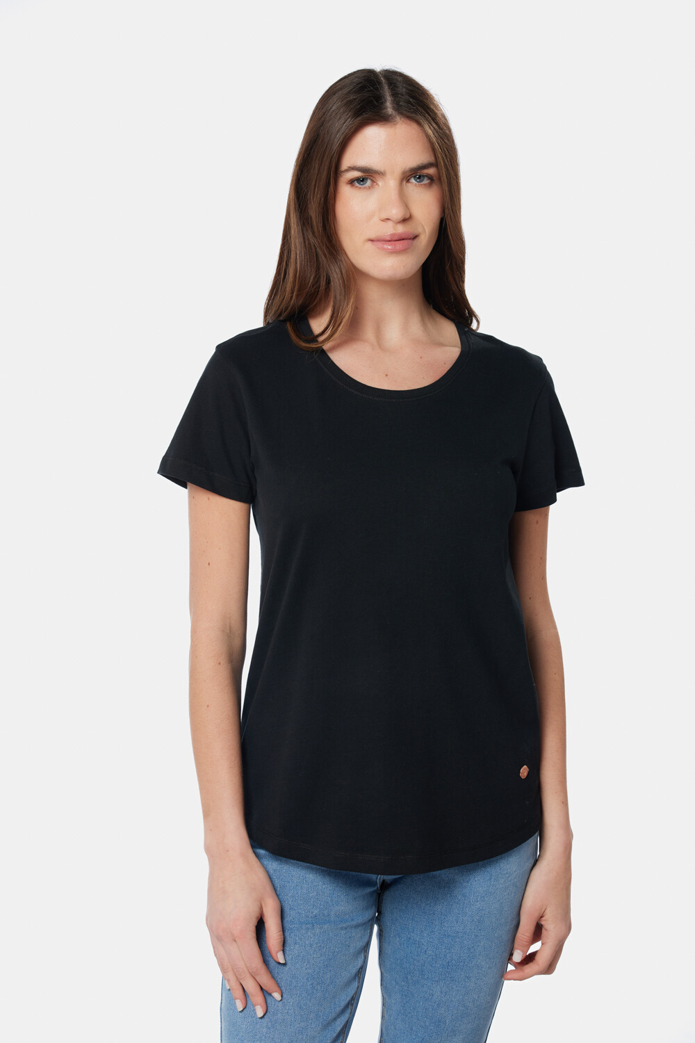 REMERA LISA Negro