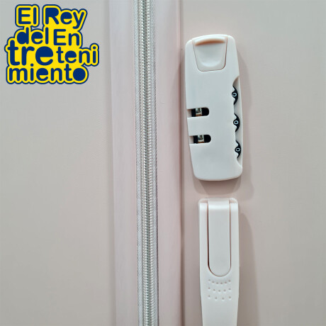 Valija Rígida Set X2 Resistente 20'' y 24'' 4 Ruedas Rosado