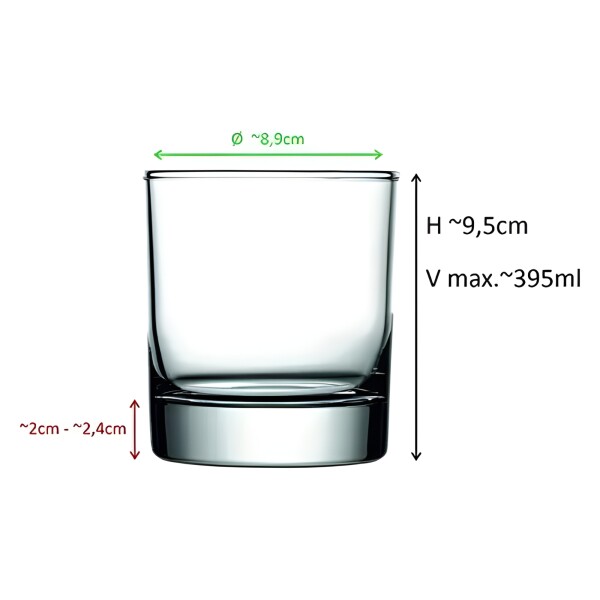 Vaso Whisky Atol 310 ml Nadir Vaso Whisky Atol 310 ml Nadir