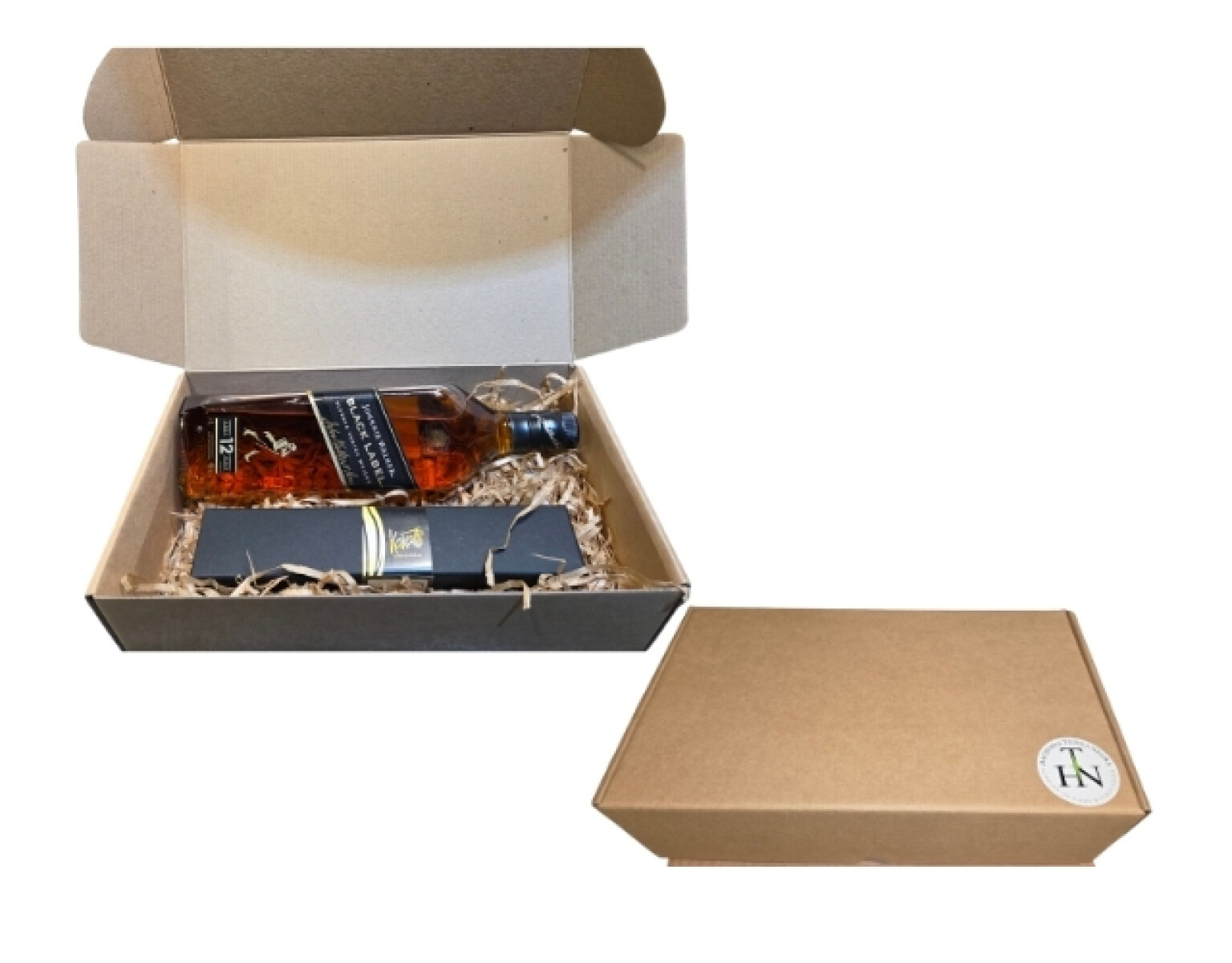 Pack Johnnie Negro 1 Lt y 7 bombones artesanales Kakao 