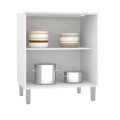 ARMARIO BAJO MESADA 80 CM 2 PUERTAS - COLOR BLANCO ARMARIO BAJO MESADA 80 CM 2 PUERTAS - COLOR BLANCO