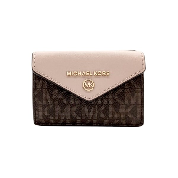 BILLETERA MICHAEL KORS JET SET CHARM 32T0GT9E58 marróncombinado