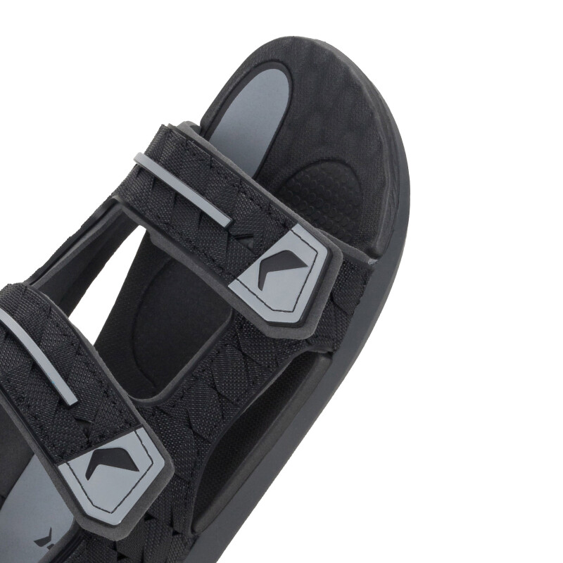 Sandalias Infantiles Rider Line Plus II Gris - Negro